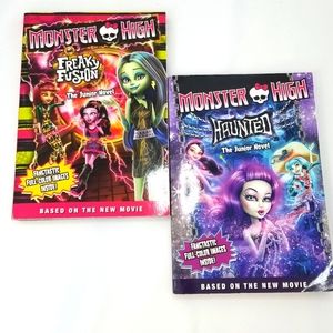 Monster High 2 book lot
